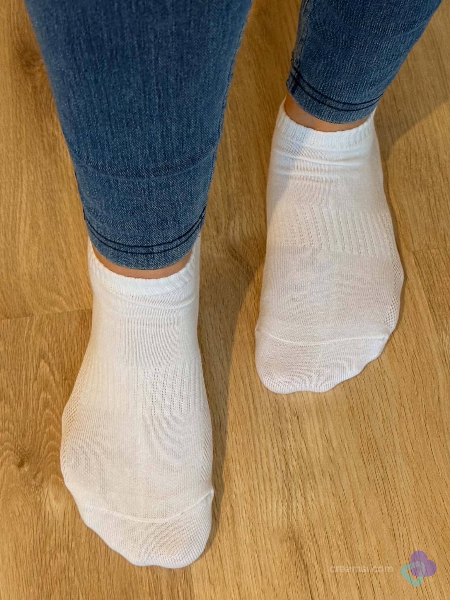 🤍 Klassische Weiße Sneaker Socken Gr. 39 getragen 🫦
