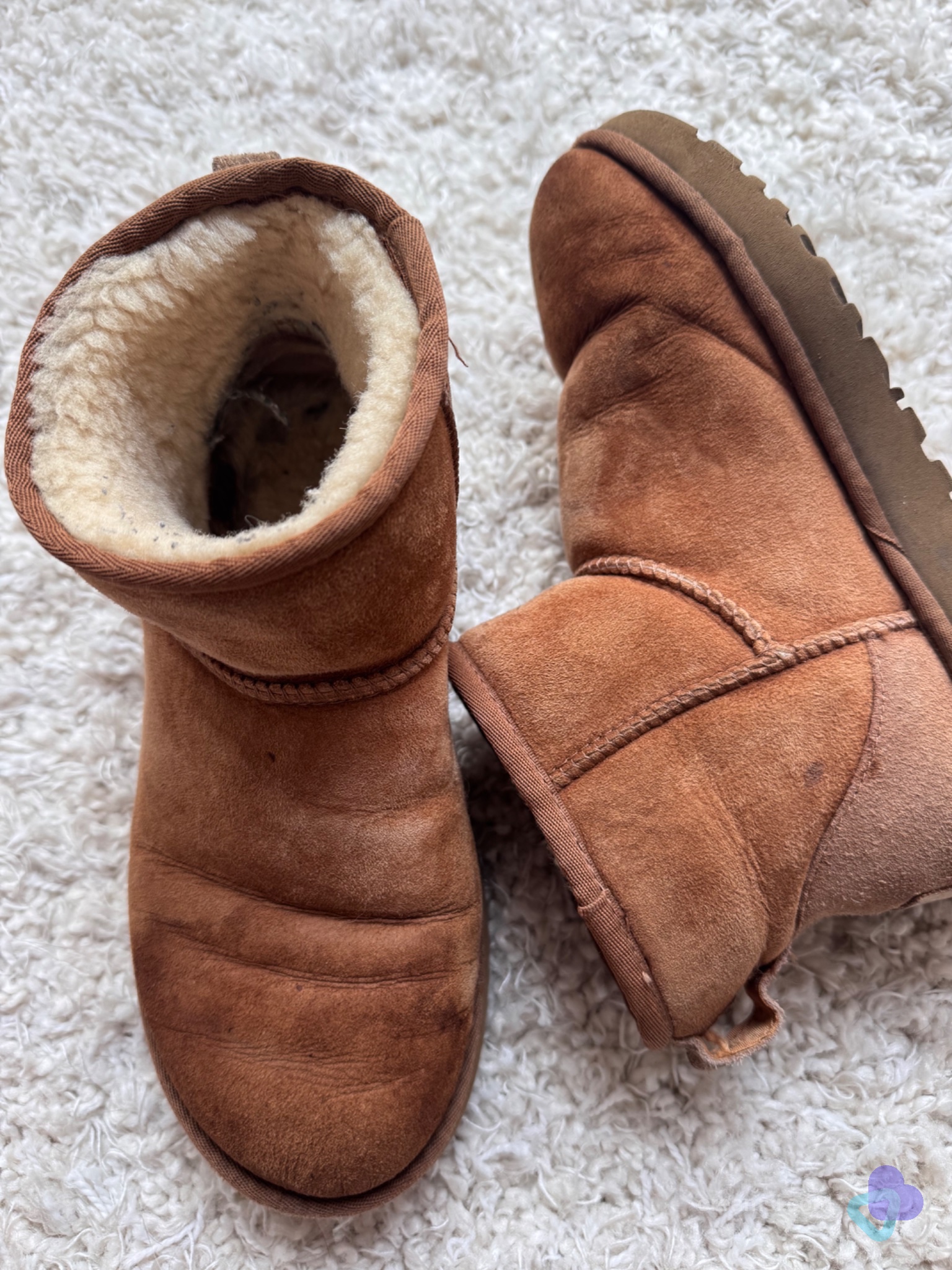 Ugg Boots 💕 barfuß getragen