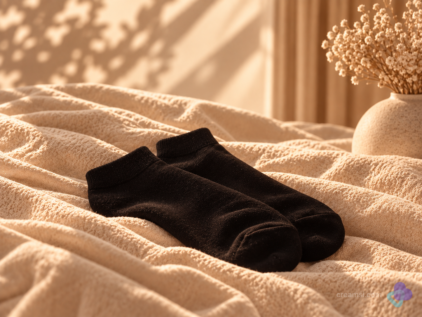 CLASSIC BLACK 🖤 | Getragene schwarze Socken