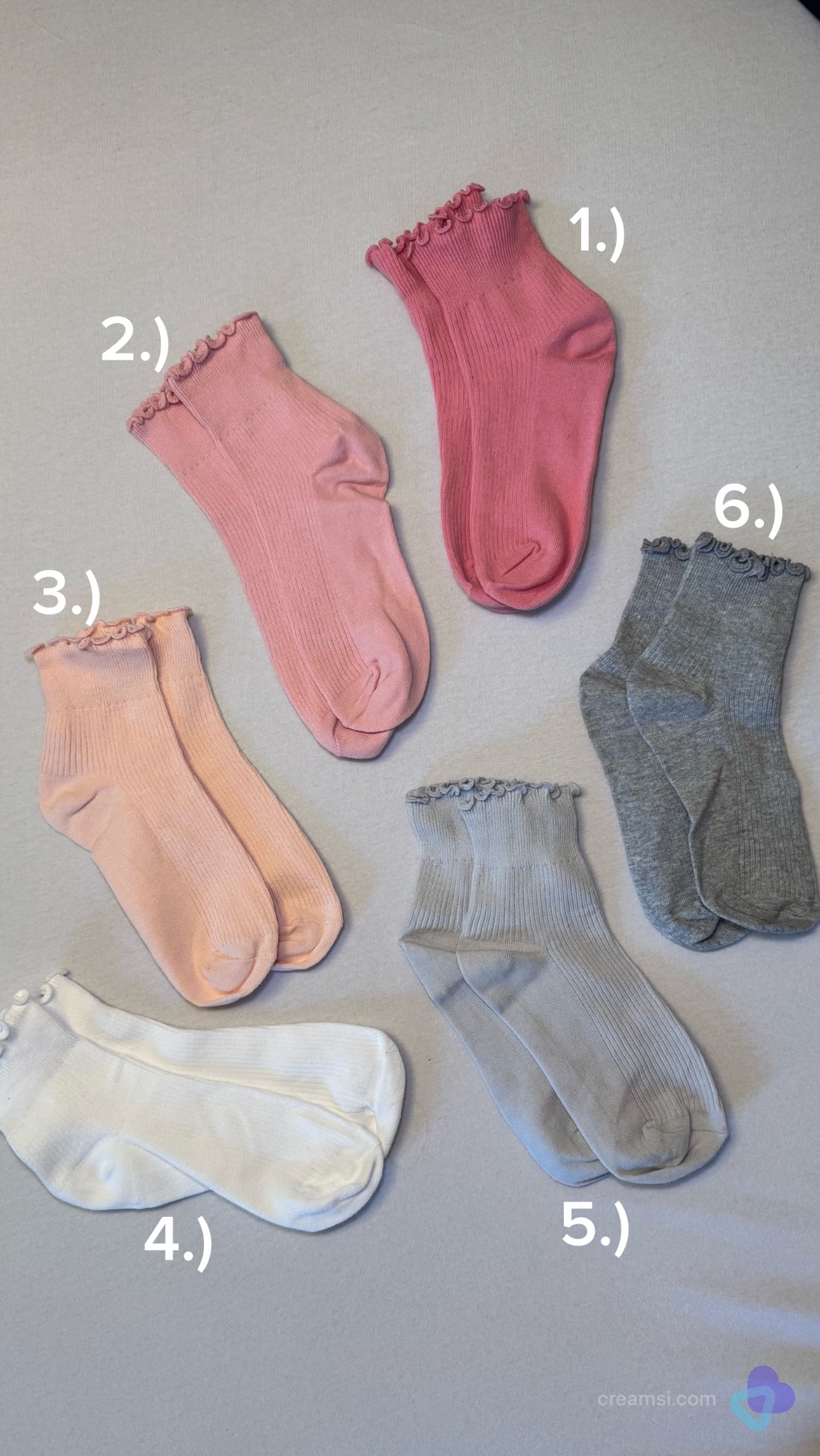 Graue Socken 5.)
