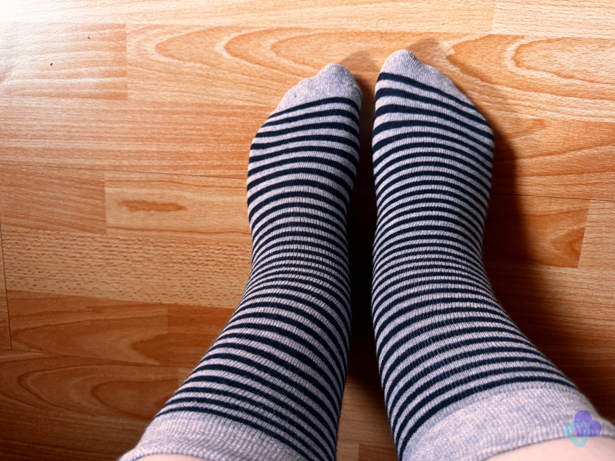 Navy Streifen Socken
