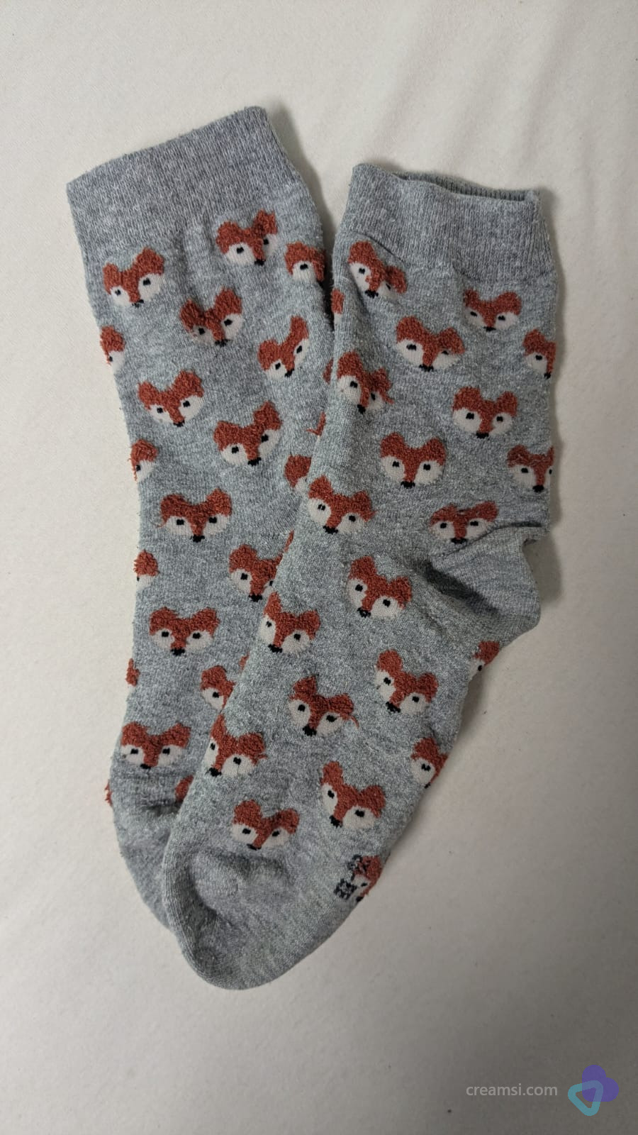 Meine Fuchs-Socken 🦊🩶