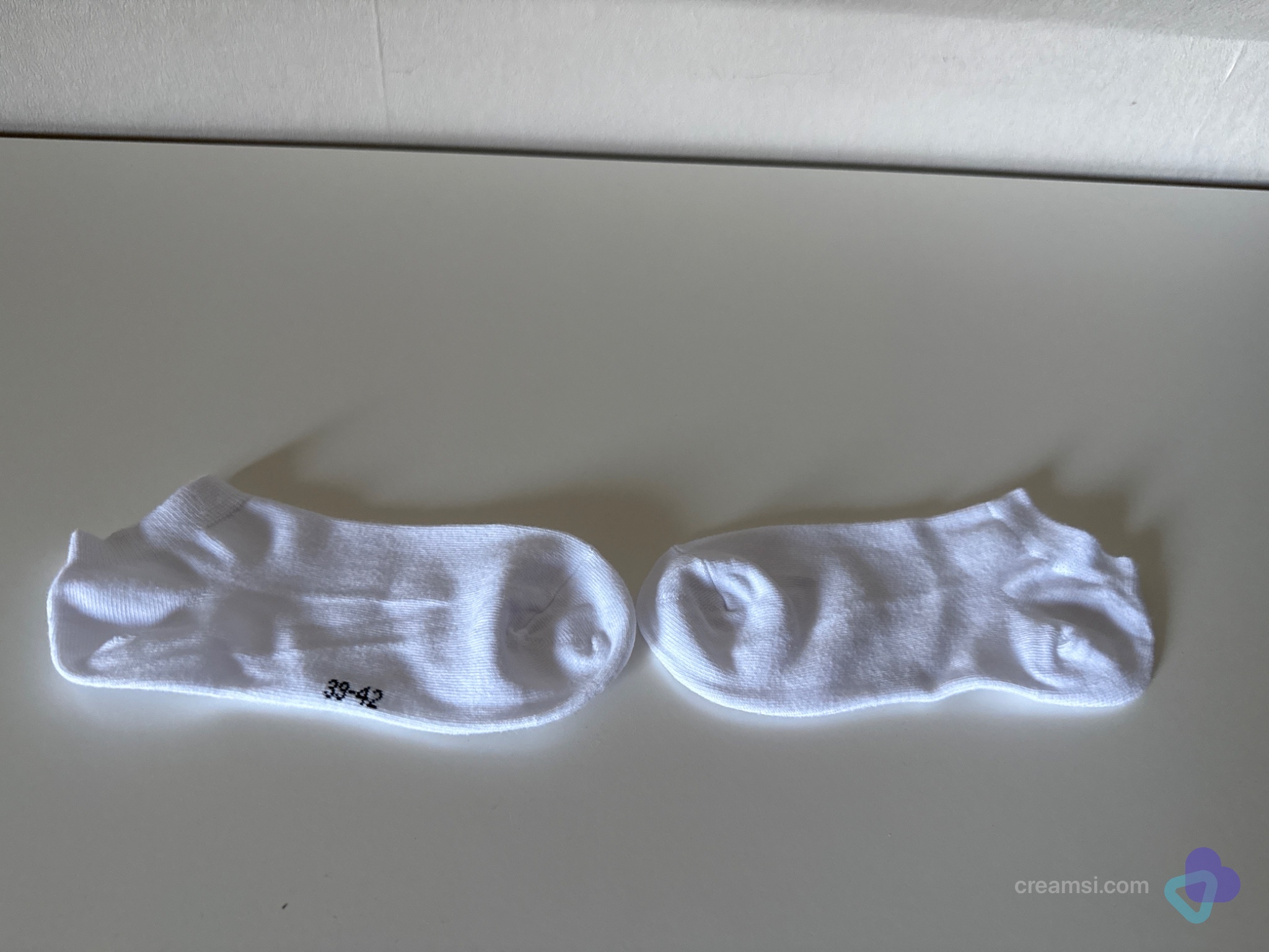 Weiße Sneaker-Socken Set