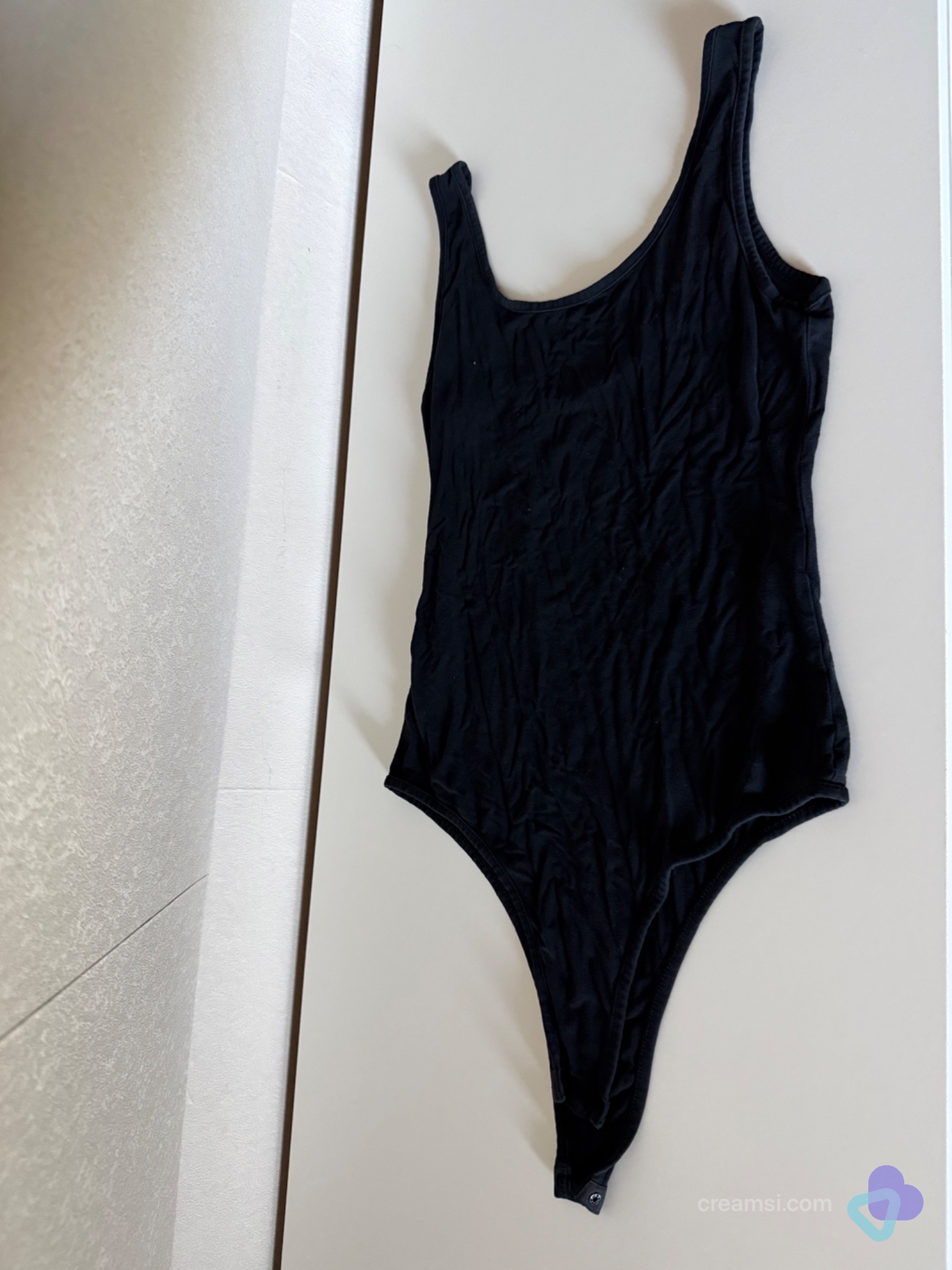 Schwarzer  Bodysuit