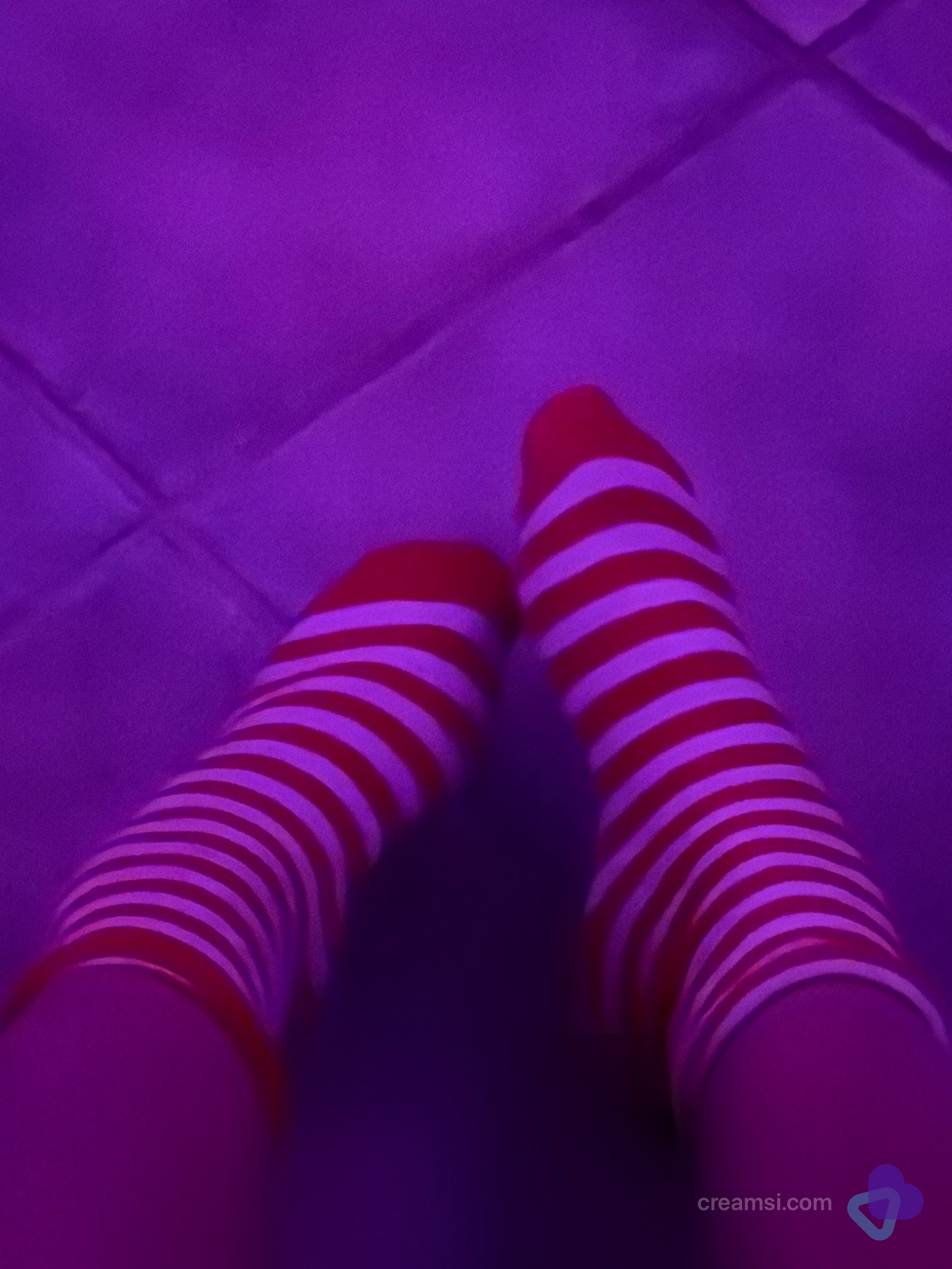 Rot-weiße Socken ❤️🤍