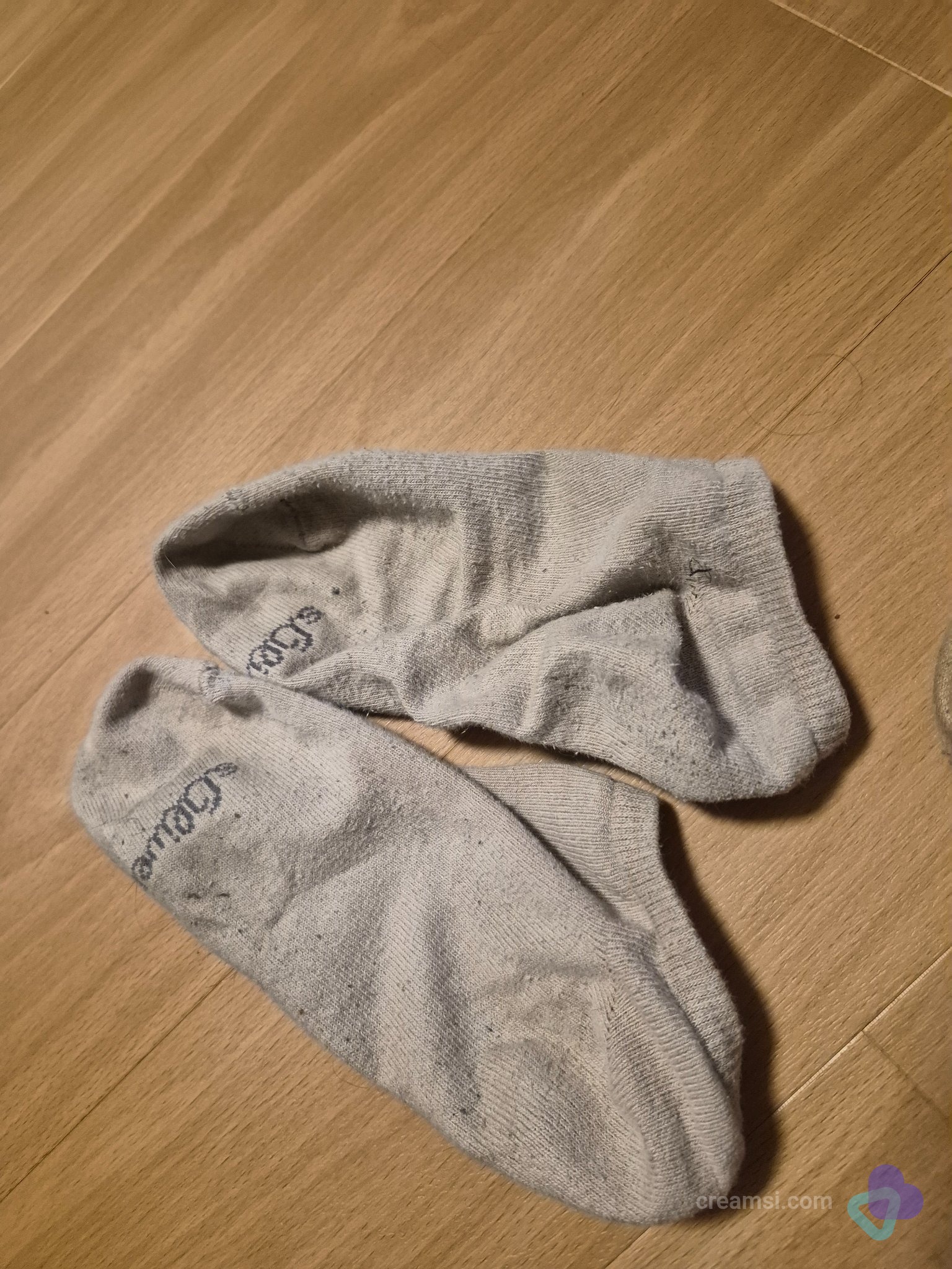 Komfort Sneaker Socken Grau