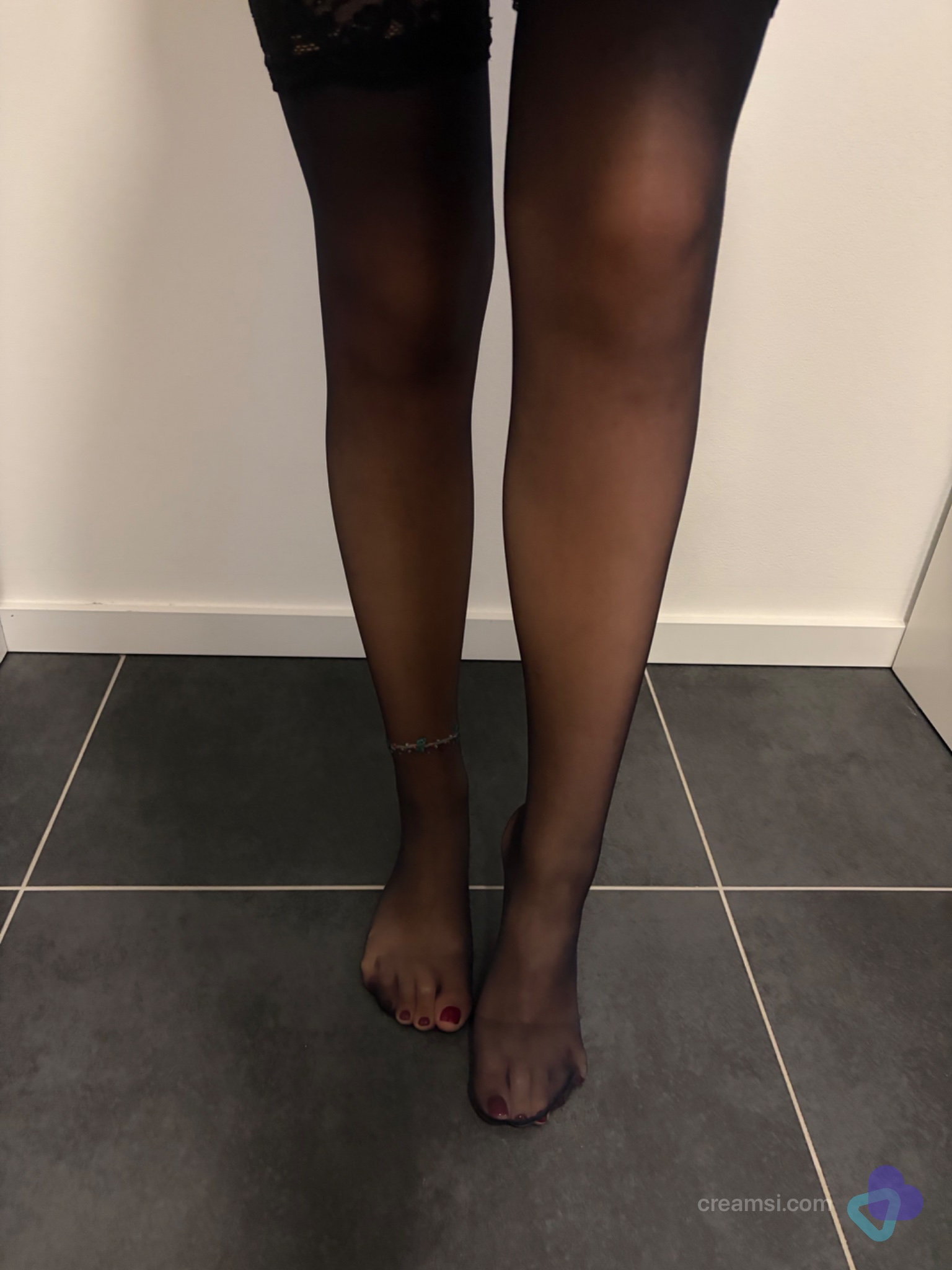 Spitzen Nylons