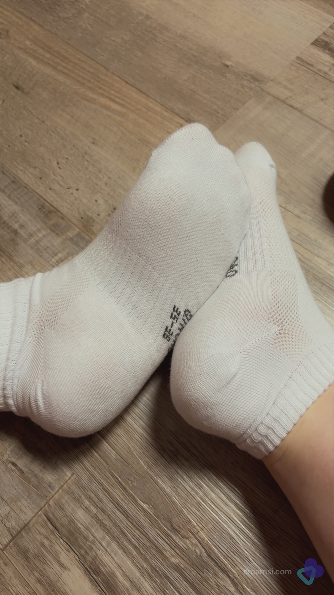 Weiße Comfort Sneaker Socken