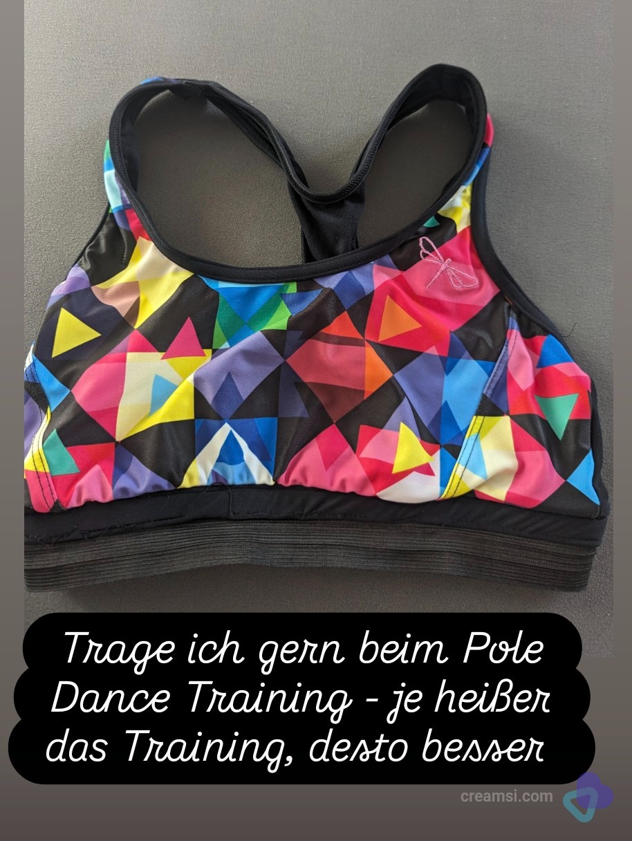 Regenbogen Geo Sport-BH