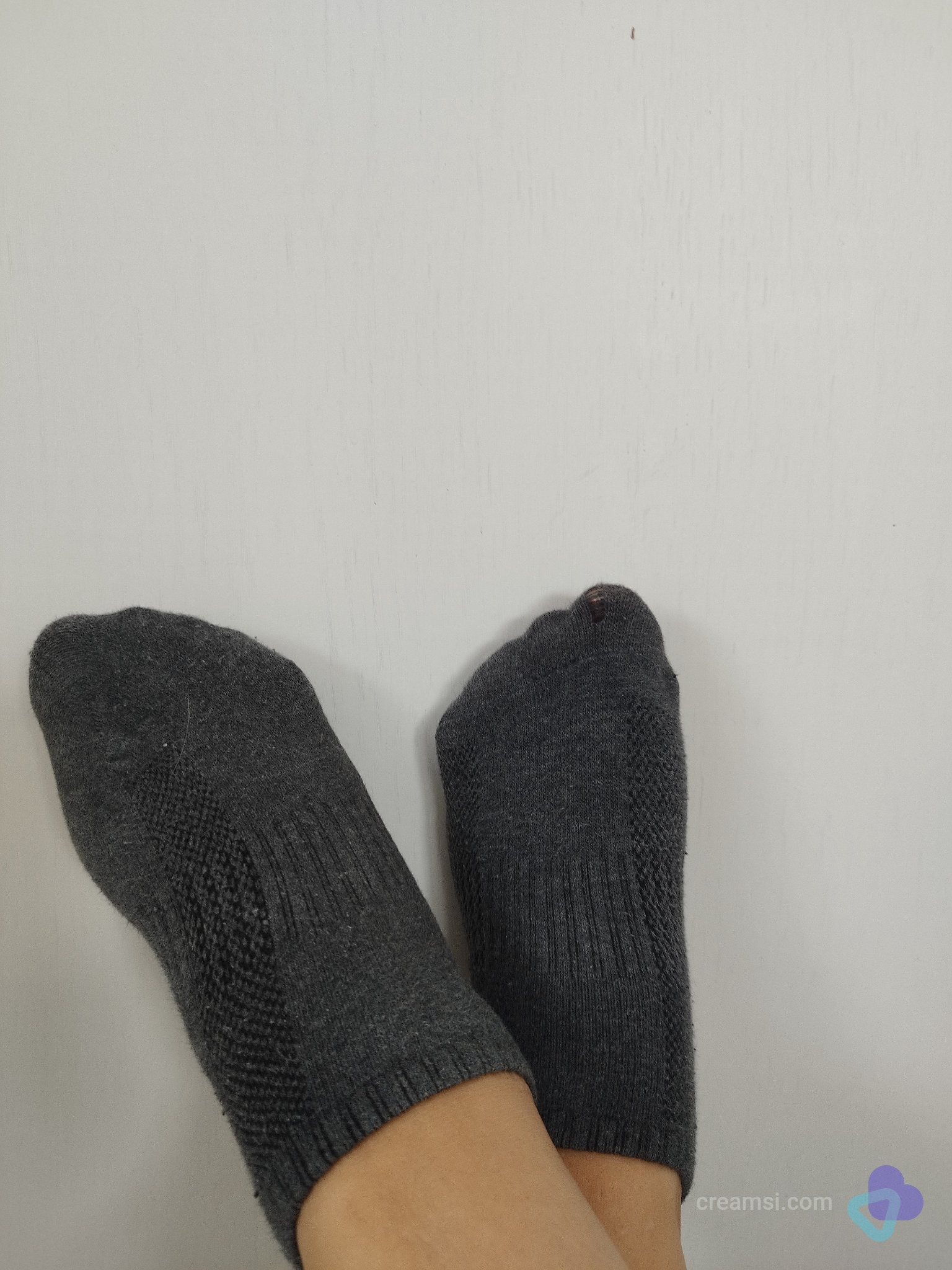 Charcoal Comfort Sneaker Socken