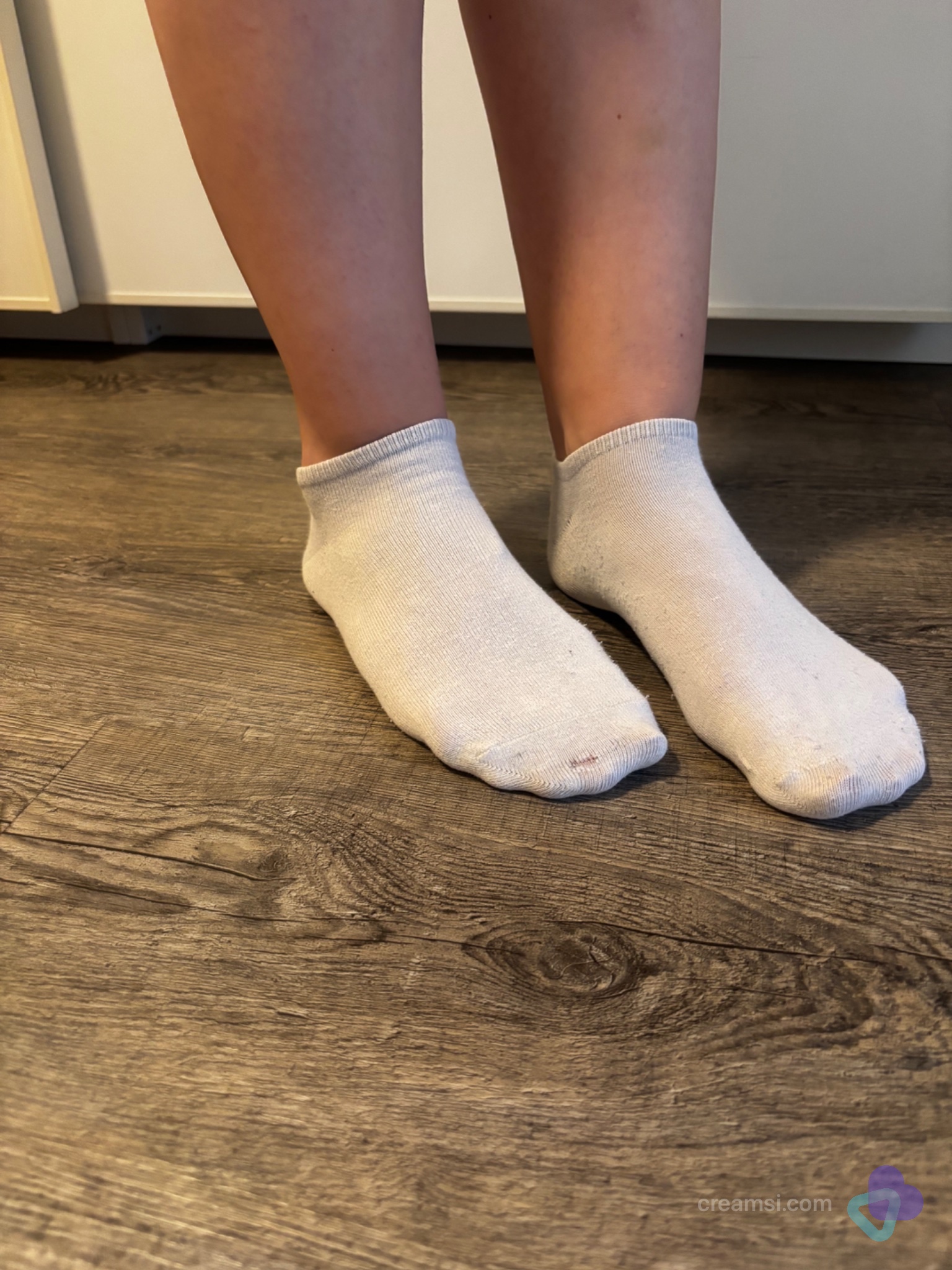 Klassische Weiße Sneaker Socken