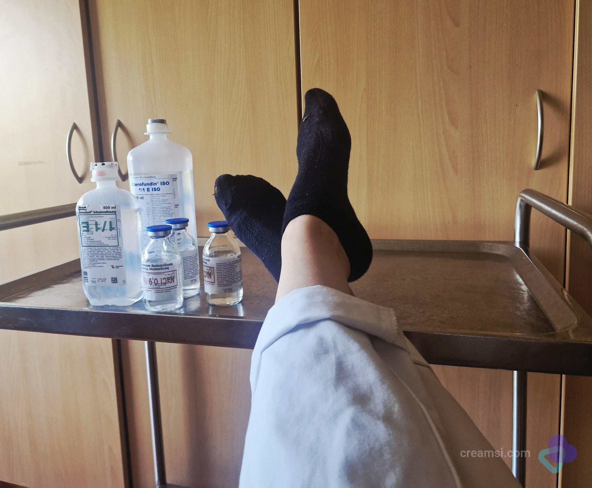 Krankenschwester Socken