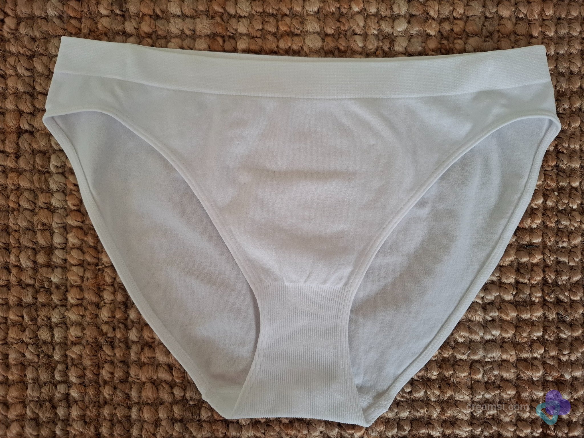 weißer Slip