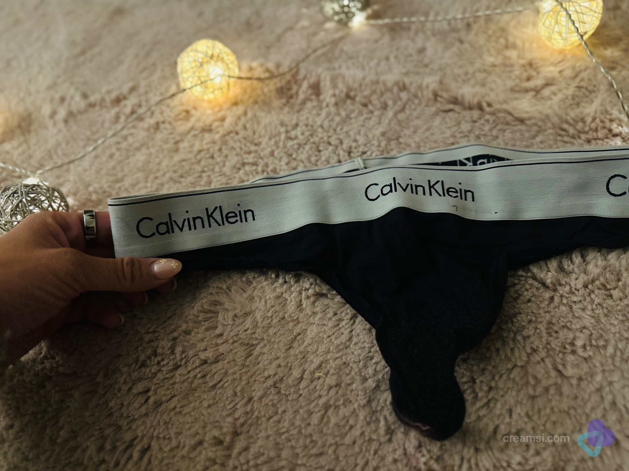 Calvin Klein Thong schwarz, schlicht, echter Klassiker 🖤