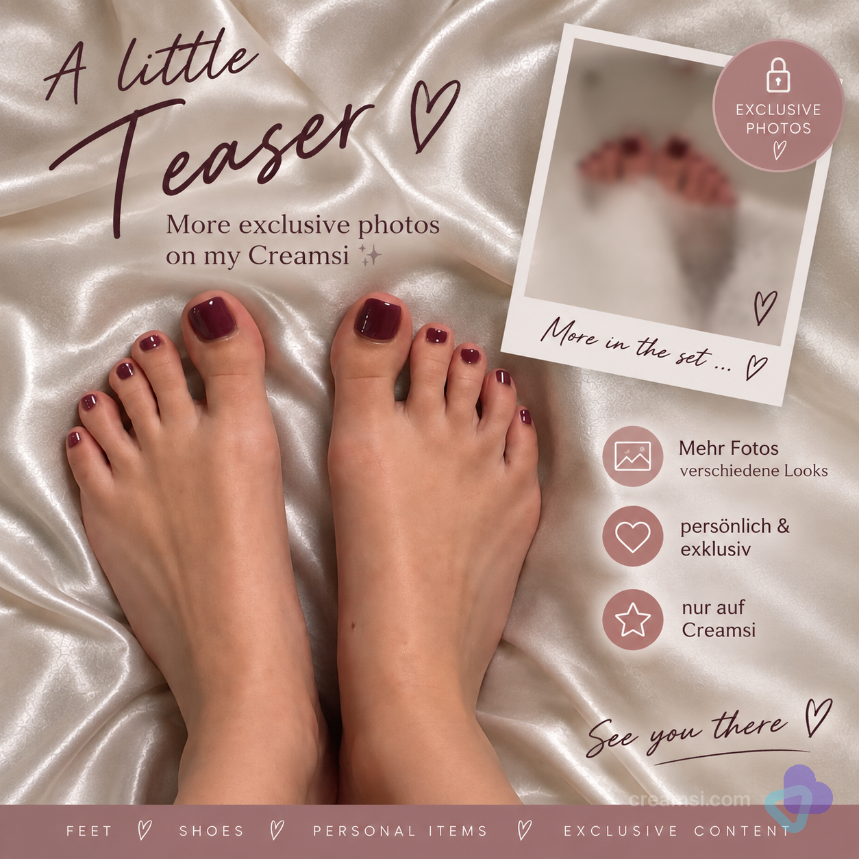 My Current Look 🖤 | Exclusive Foot Photos