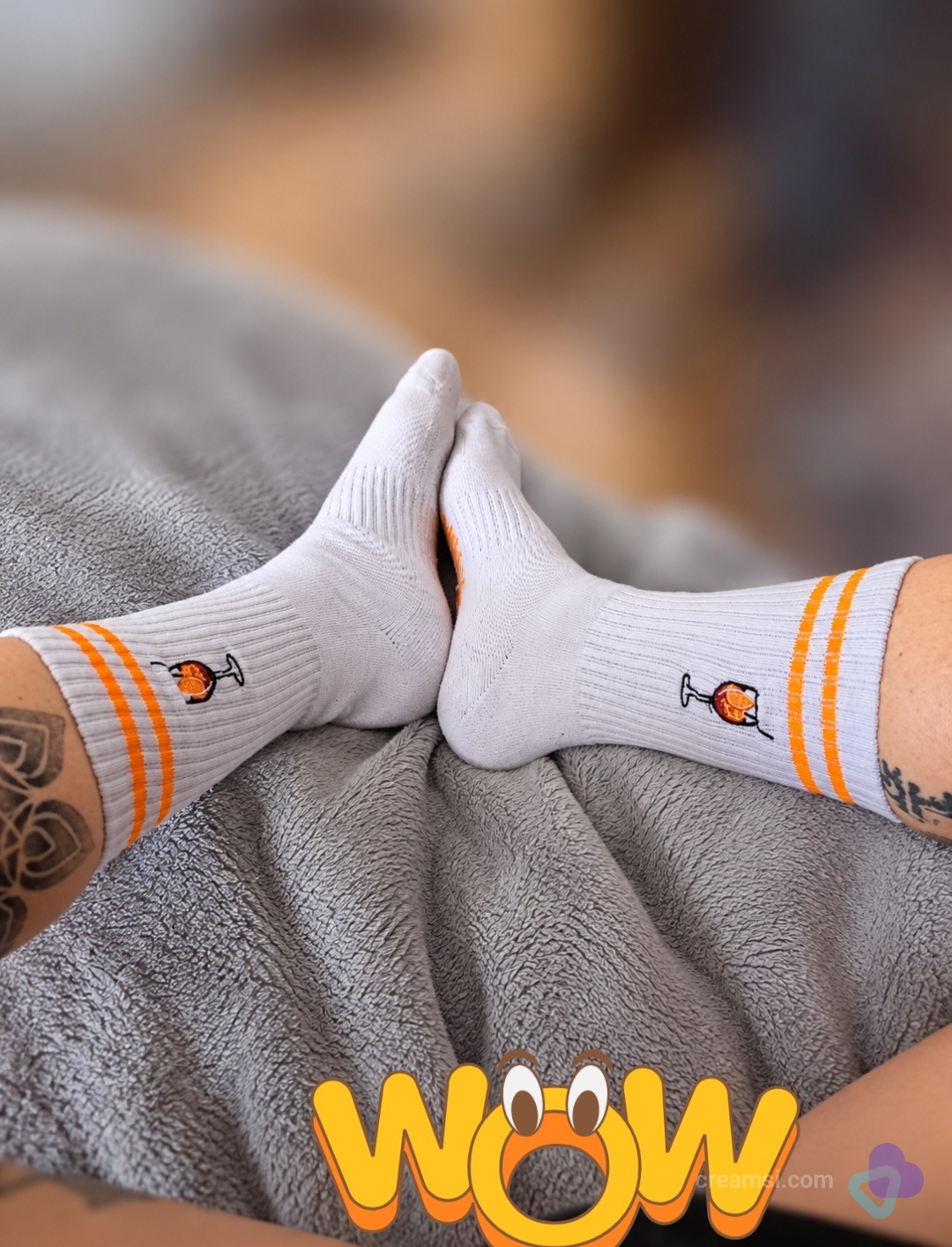 Aperol Socken