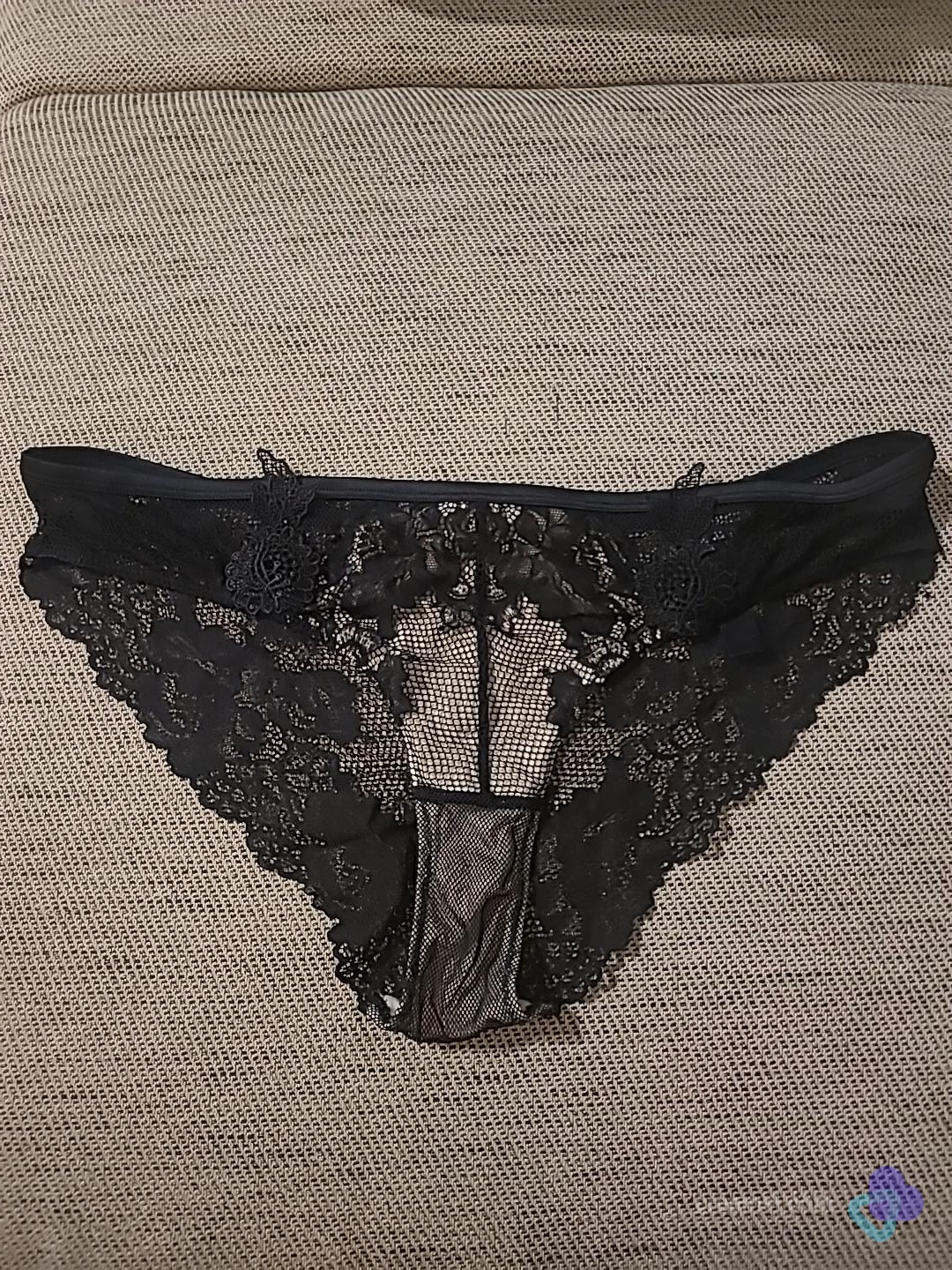 Schwarzer Spitzen-Slip 🖤