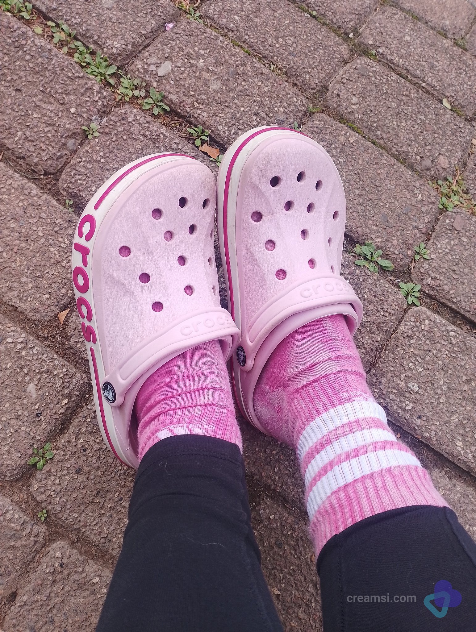 Crocs rosa Gr.38 🩷1 Jahr getragen
