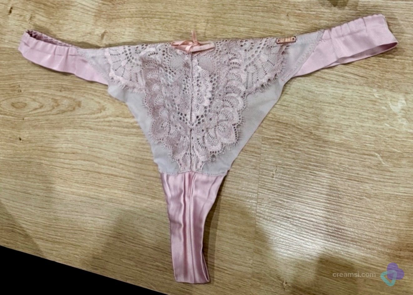 Rosé Spitzen Tanga Luxe Hunkemöller
