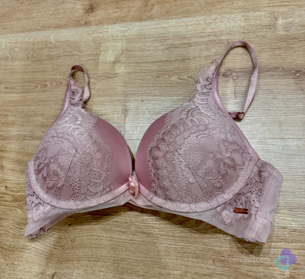 Rosé Spitzen BH Luxe Hunkemöller