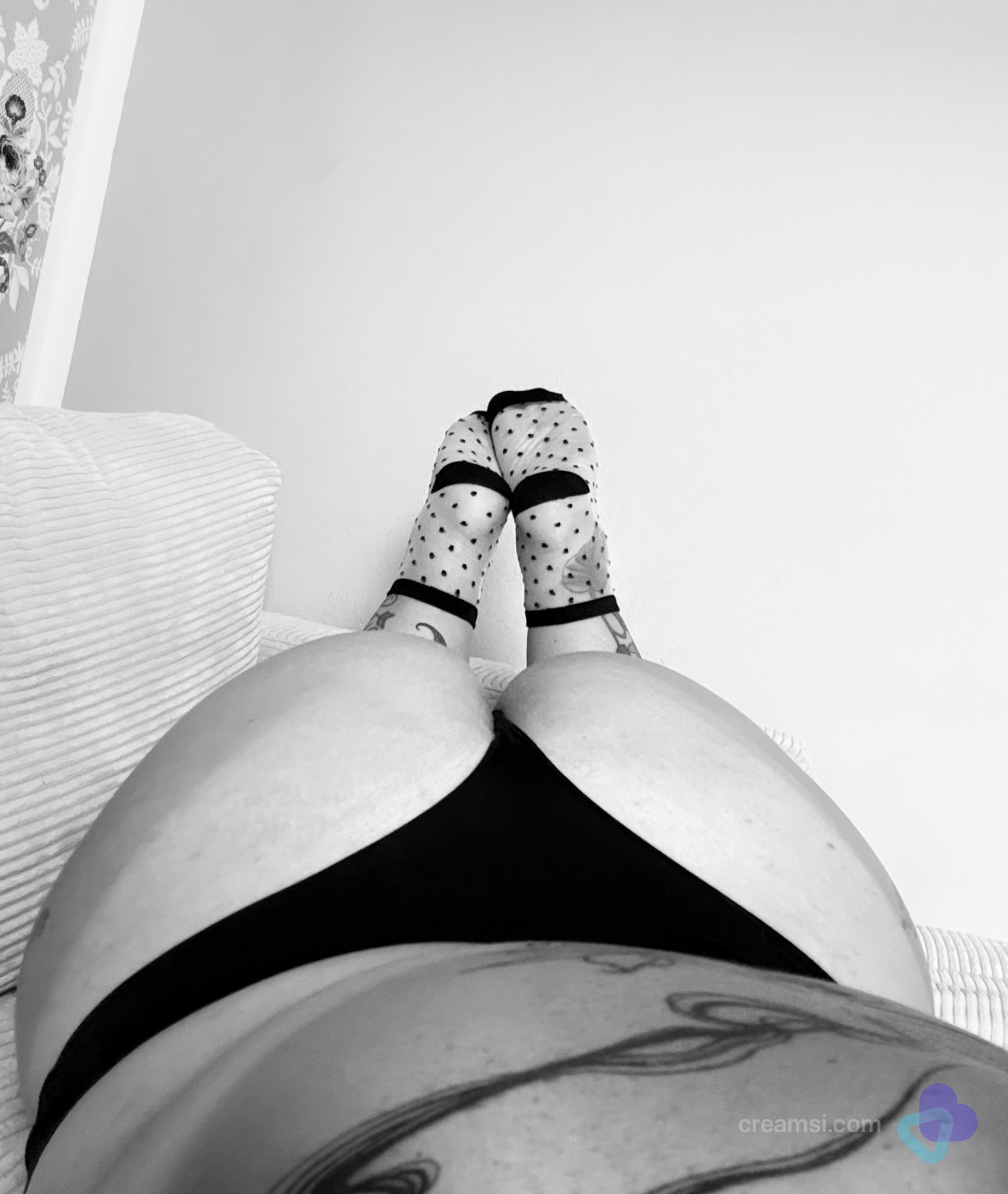 Pünktchen Mesh Socken