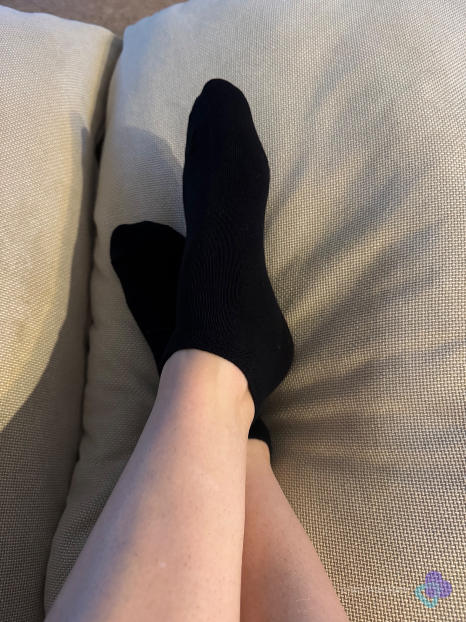 Klassische Schwarze Socken