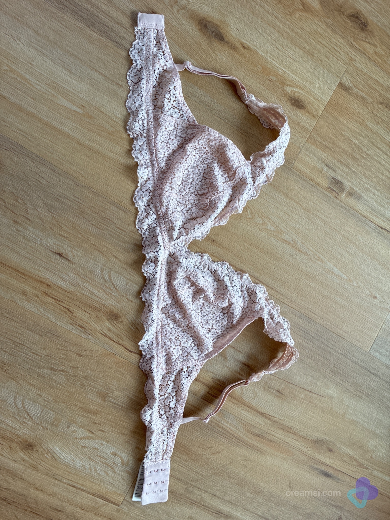 Eleganter Spitzen-BH Rosa