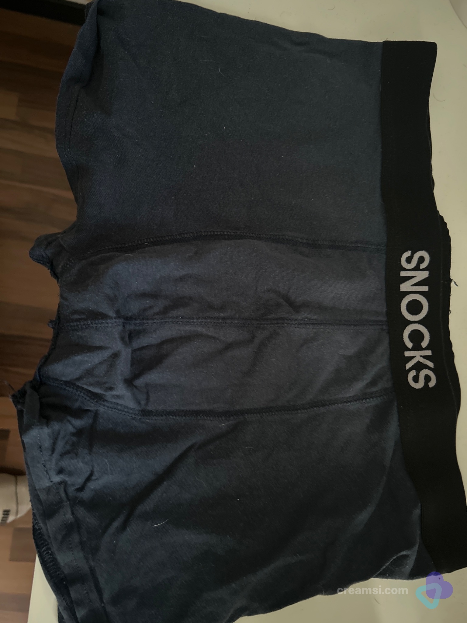 Blaue Boxershort