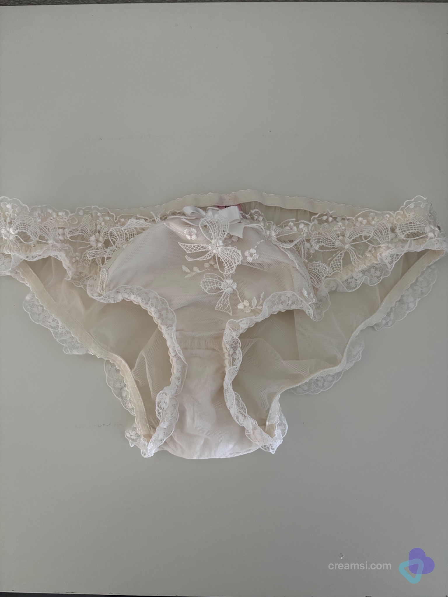 Elegante Spitzen-Dessous Weiß Agent Provocateur