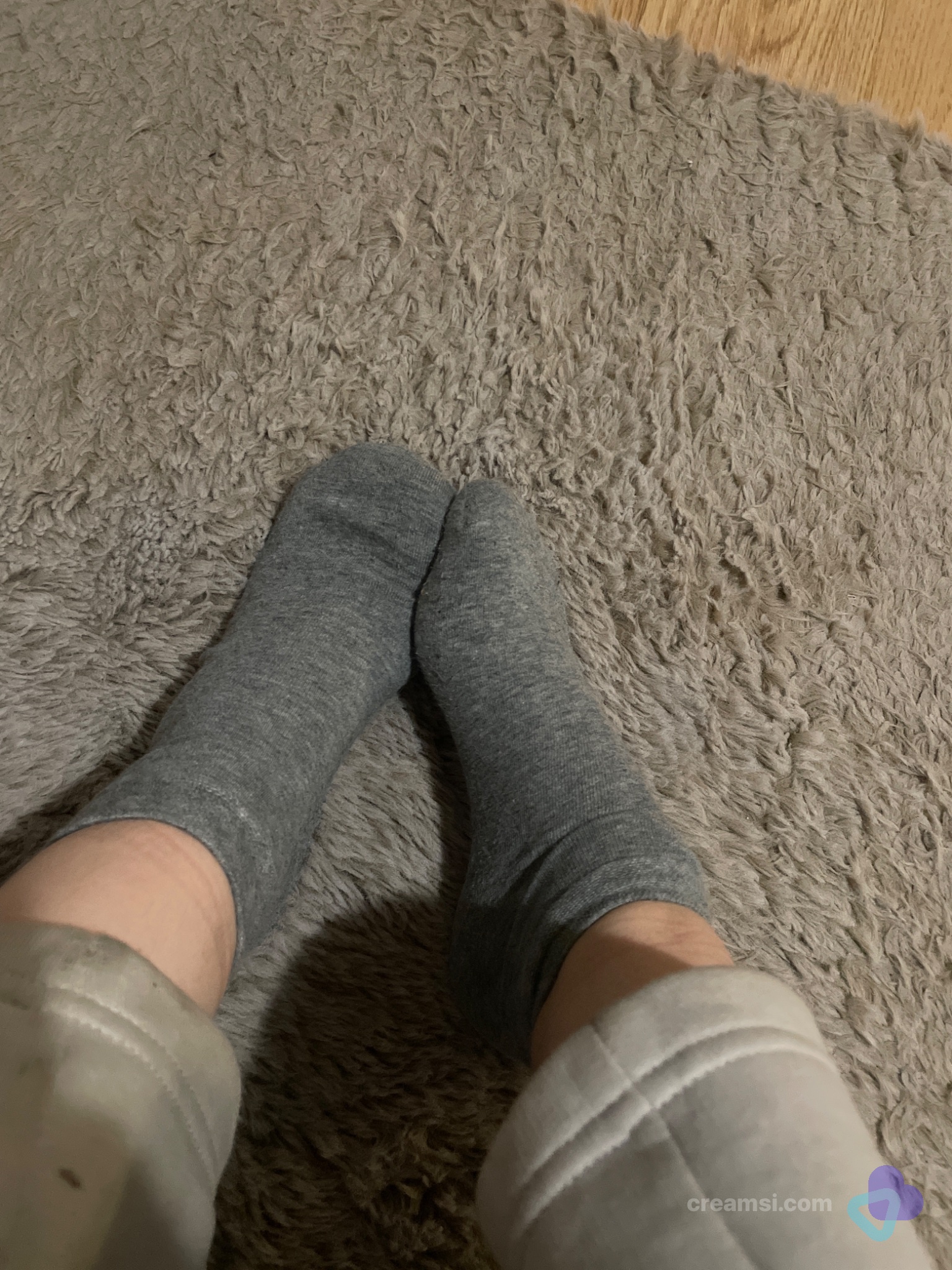Klassische Grau Socken