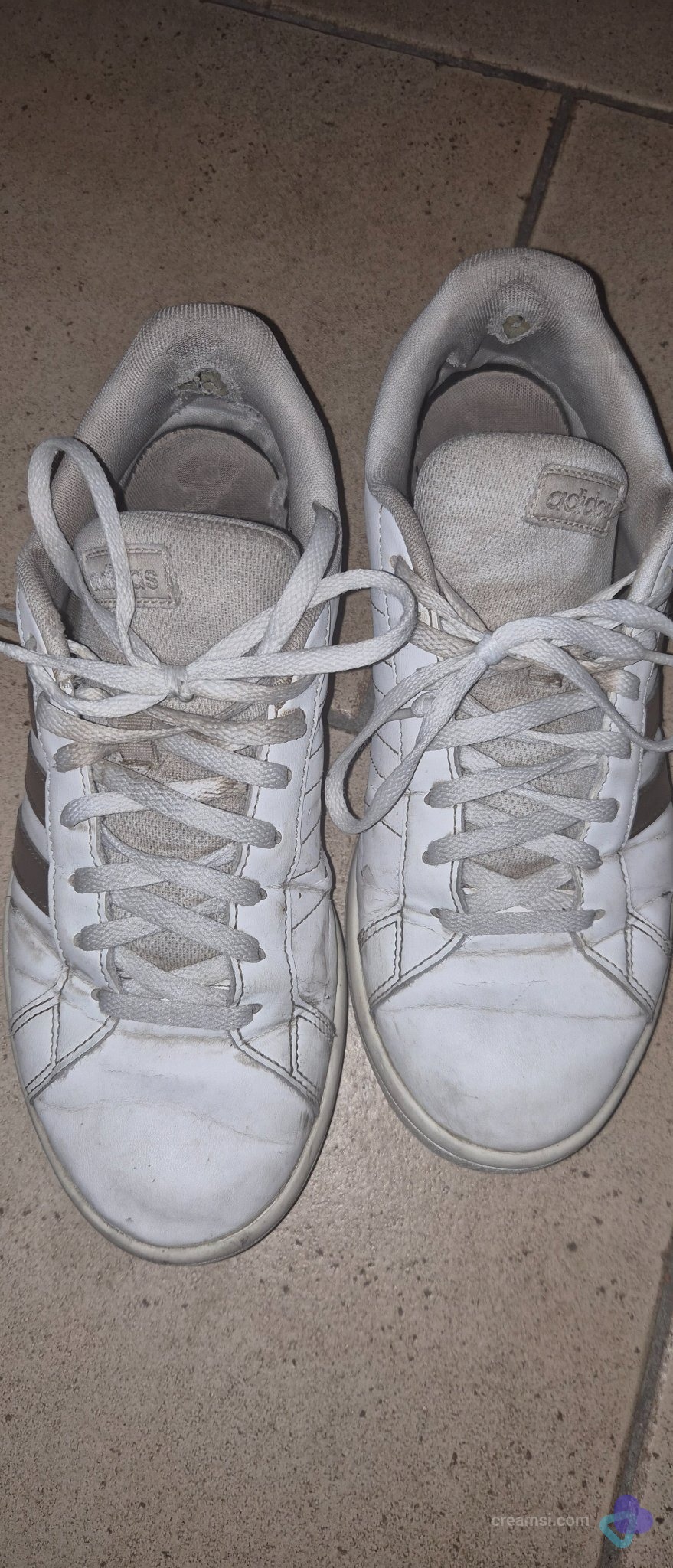 Klassische Weiße High-Top Sneaker