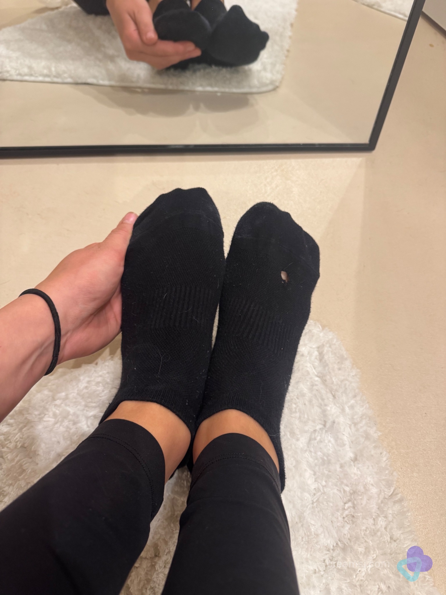 Schwarze Socken