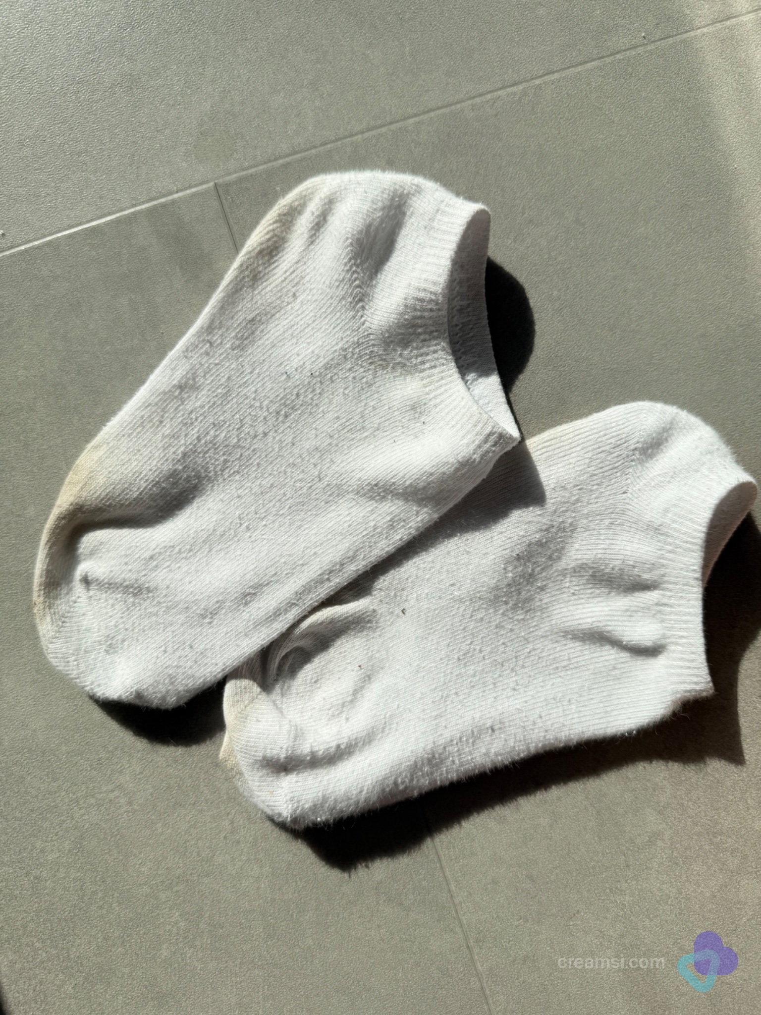 Weiße Sneaker Socken 🫦