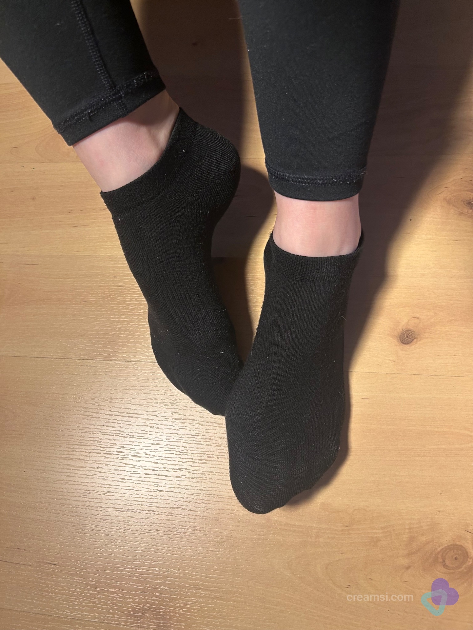 Klassische Sneakersocken schwarz