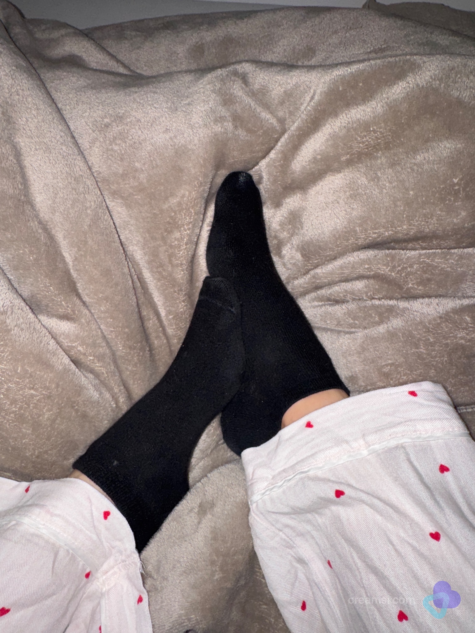 Klassische schwarze Socken