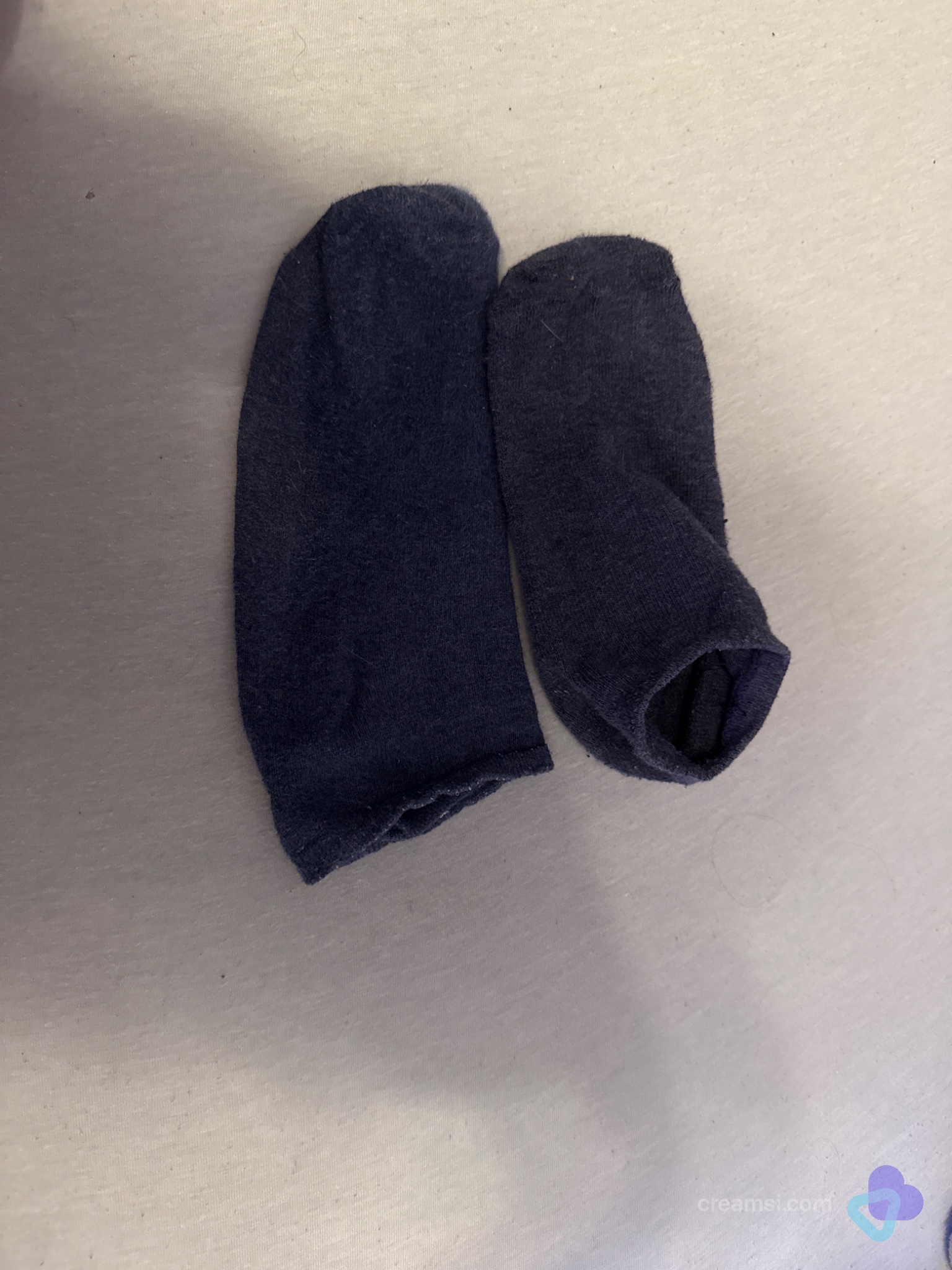 Blaue Socken