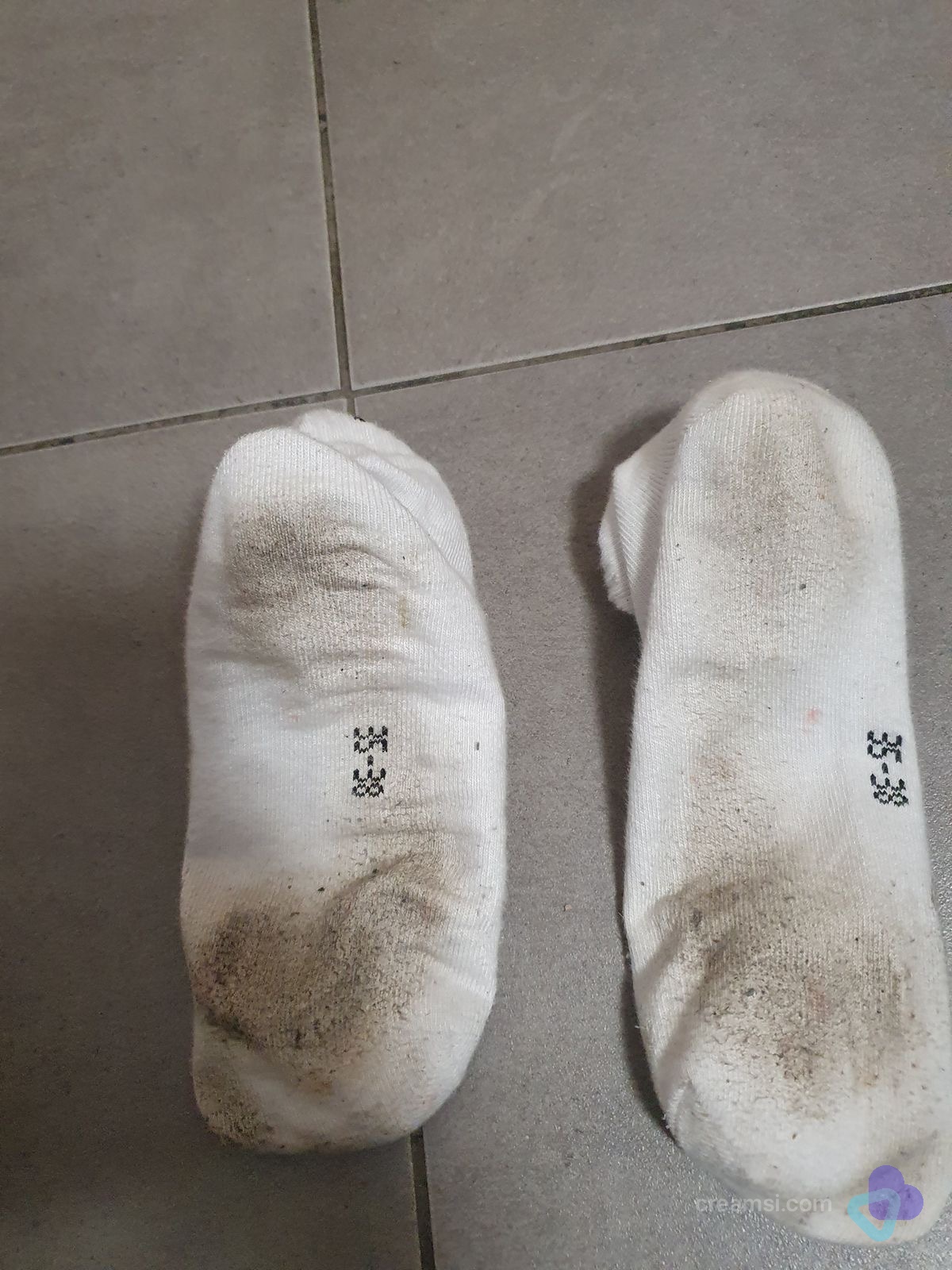 Socken 4 Tage beim Sport getragen